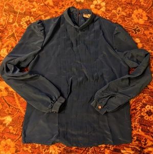 Vintage Francesca's Blue Top